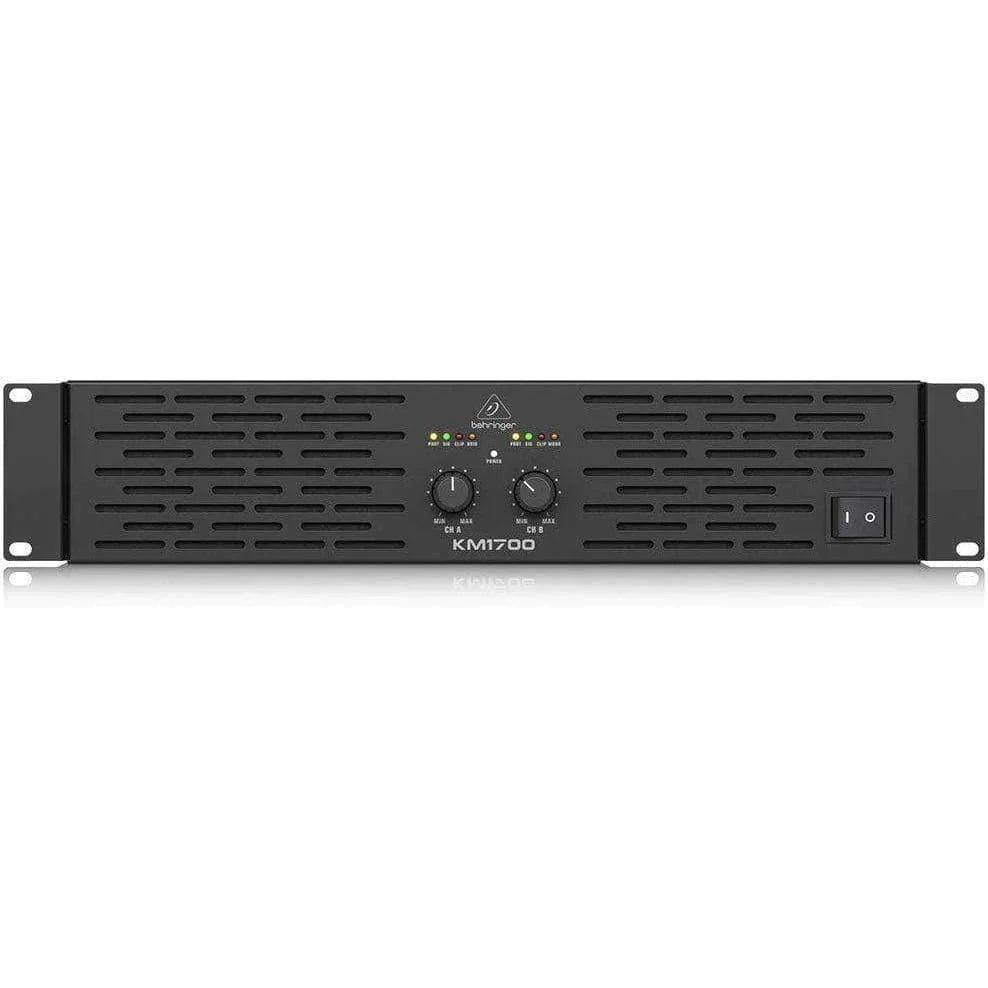 Behringer KM1700 Power Amplifier 2x800W @ 4Ohm / 2x500W @ 8Ohm w/ ART