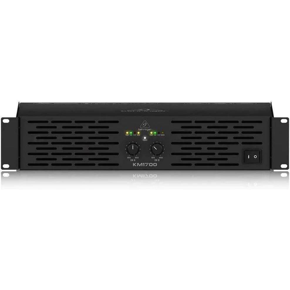 Behringer KM1700 Power Amplifier 2x800W @ 4Ohm / 2x500W @ 8Ohm w/ ART