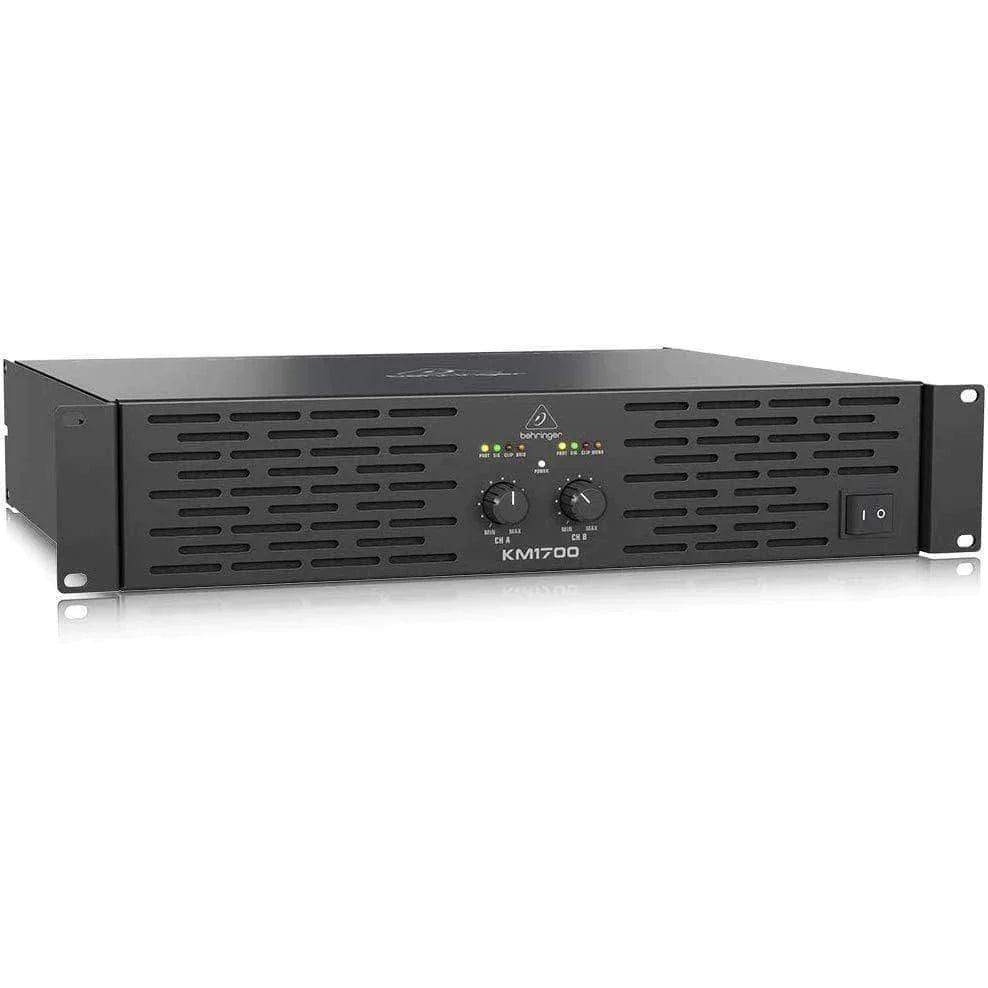 Behringer KM1700 Power Amplifier 2x800W @ 4Ohm / 2x500W @ 8Ohm w/ ART