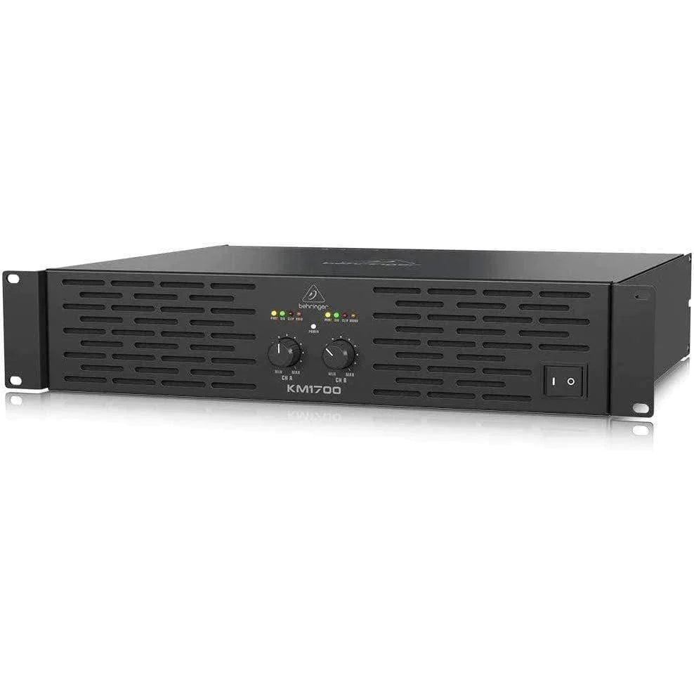 Behringer KM1700 Power Amplifier 2x800W @ 4Ohm / 2x500W @ 8Ohm w/ ART