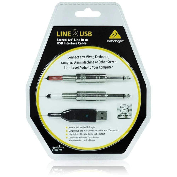 Behringer LINE2USB Stereo 1/4
