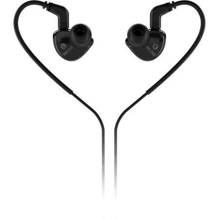 Behringer MO240 Studio Monitoring Earphones with Dual Hybrid Drivers