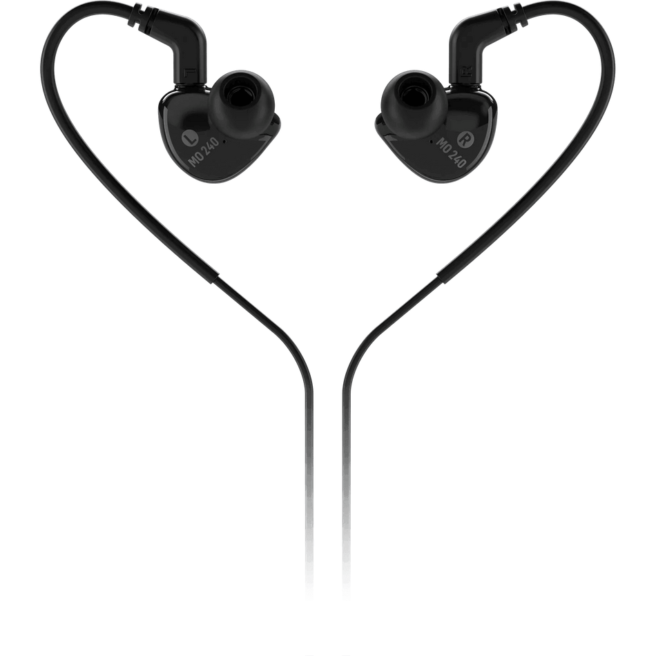 Behringer MO240 Studio Monitoring Earphones with Dual Hybrid Drivers