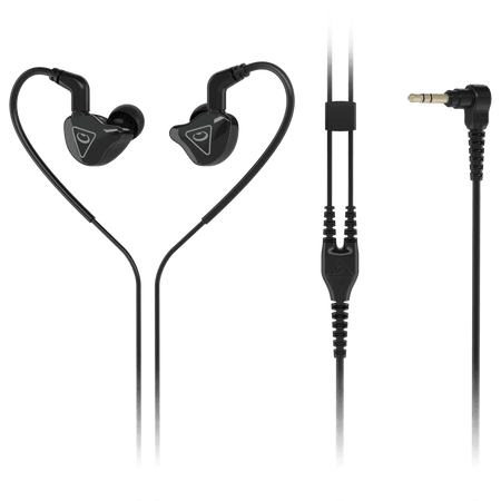 Behringer MO240 Studio Monitoring Earphones with Dual Hybrid Drivers