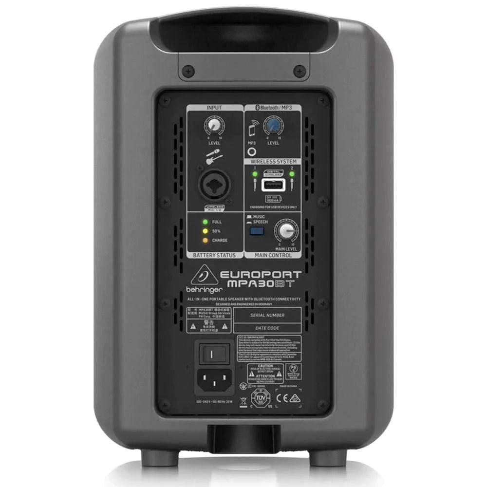 Behringer MPA30BT Portable PA System w/ Bluetooth