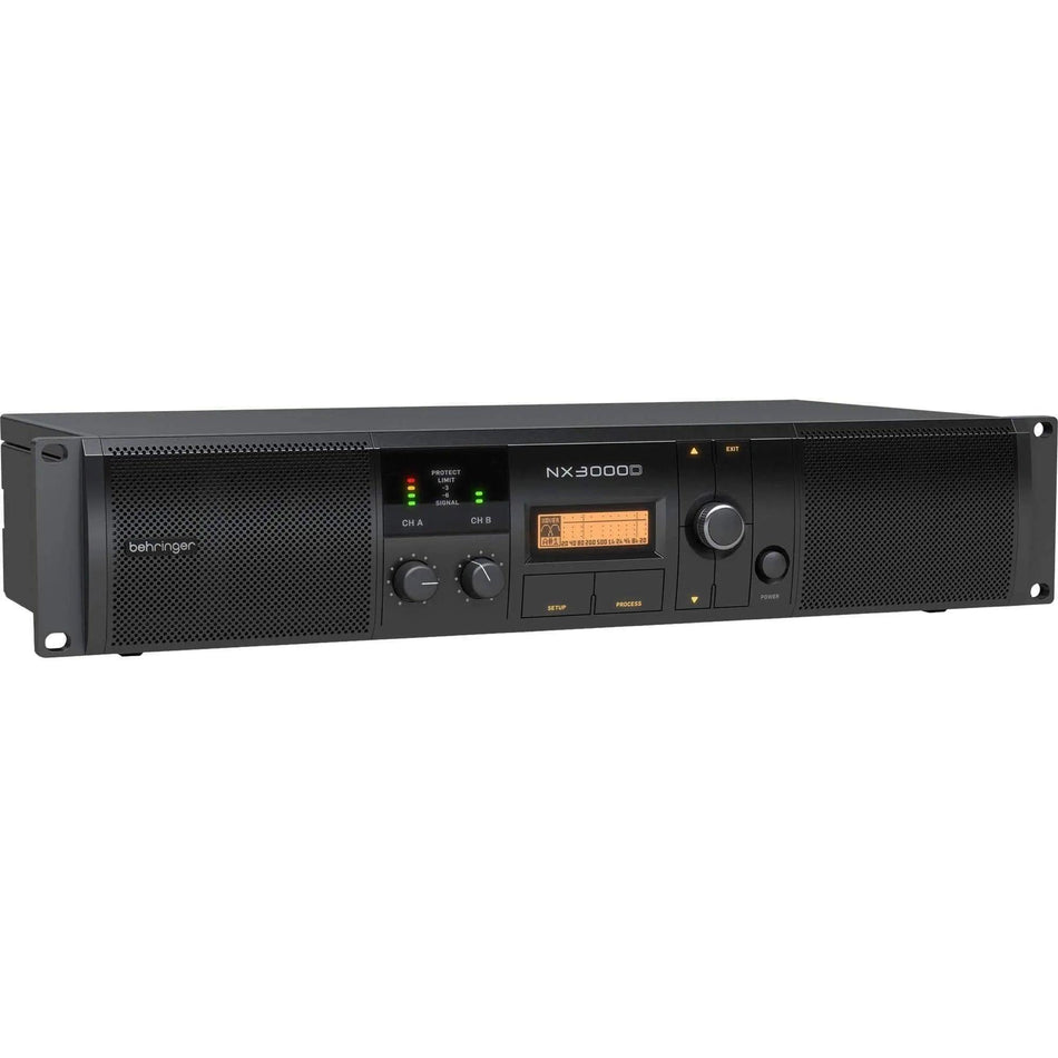 Behringer NX3000D 3000-Watt Class-D Power Amplifier with DSP