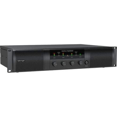 Behringer NX4-6000 Ultra-Lightweight 6000-Watt 4-Channel Class-D Power Amplifier with SmartSense