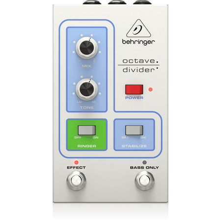 Behringer OCTAVE DIVIDER Classic Analog Octave Divider and Ringer Effects Pedal