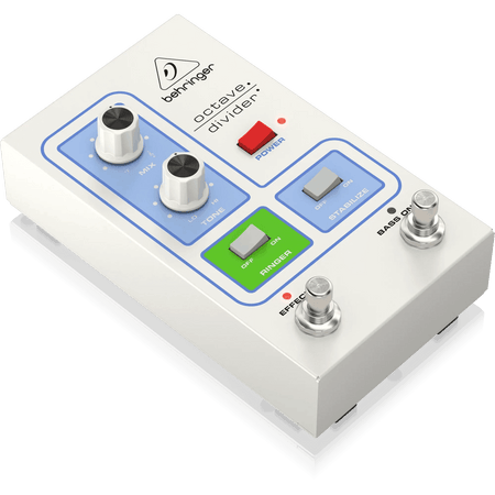Behringer OCTAVE DIVIDER Classic Analog Octave Divider and Ringer Effects Pedal