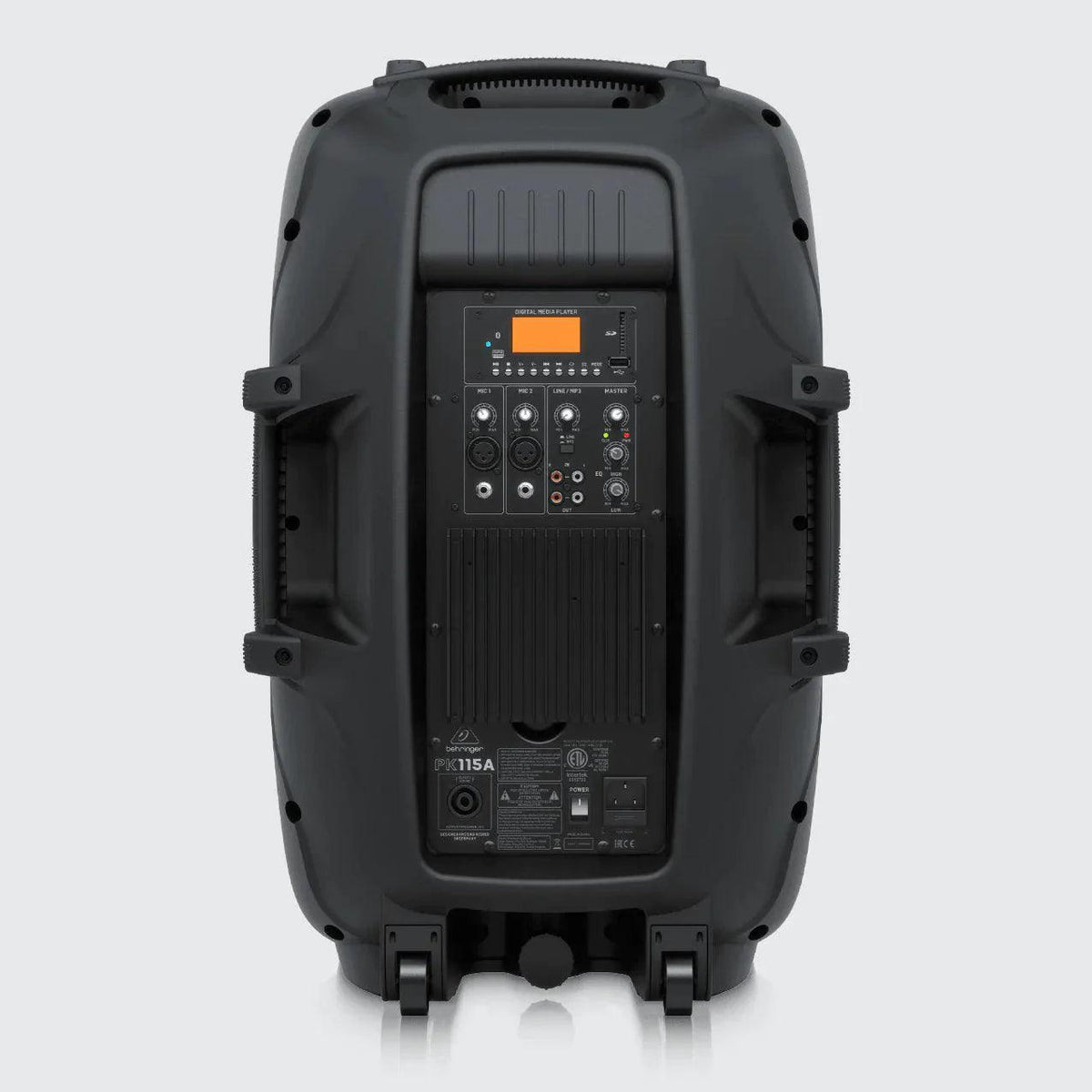 Behringer PK115A 800W 15-inch Powered PA Speaker with Built-In Mixer, Media Player & Bluetooth