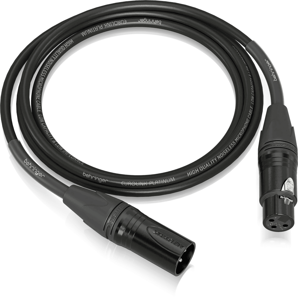 Behringer PMC-150 Platinum Performance 1.5 m (5 ft) Microphone Cable with XLR Connectors