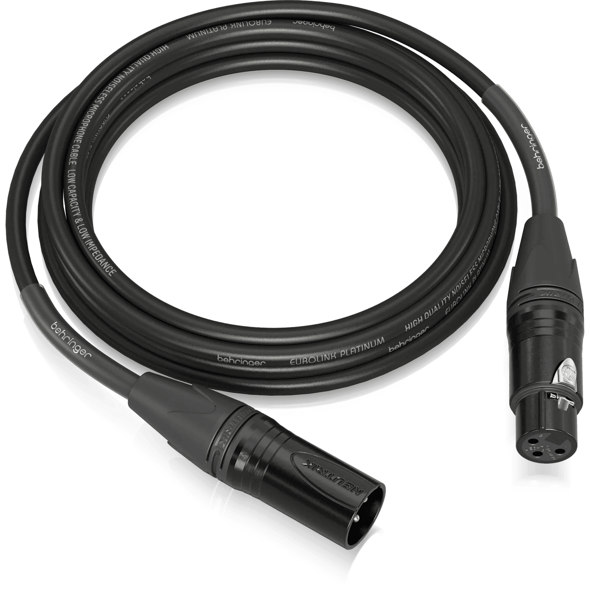 Behringer PMC-500 Platinum Performance 5 m (16.4 ft) Microphone Cable with XLR Connectors
