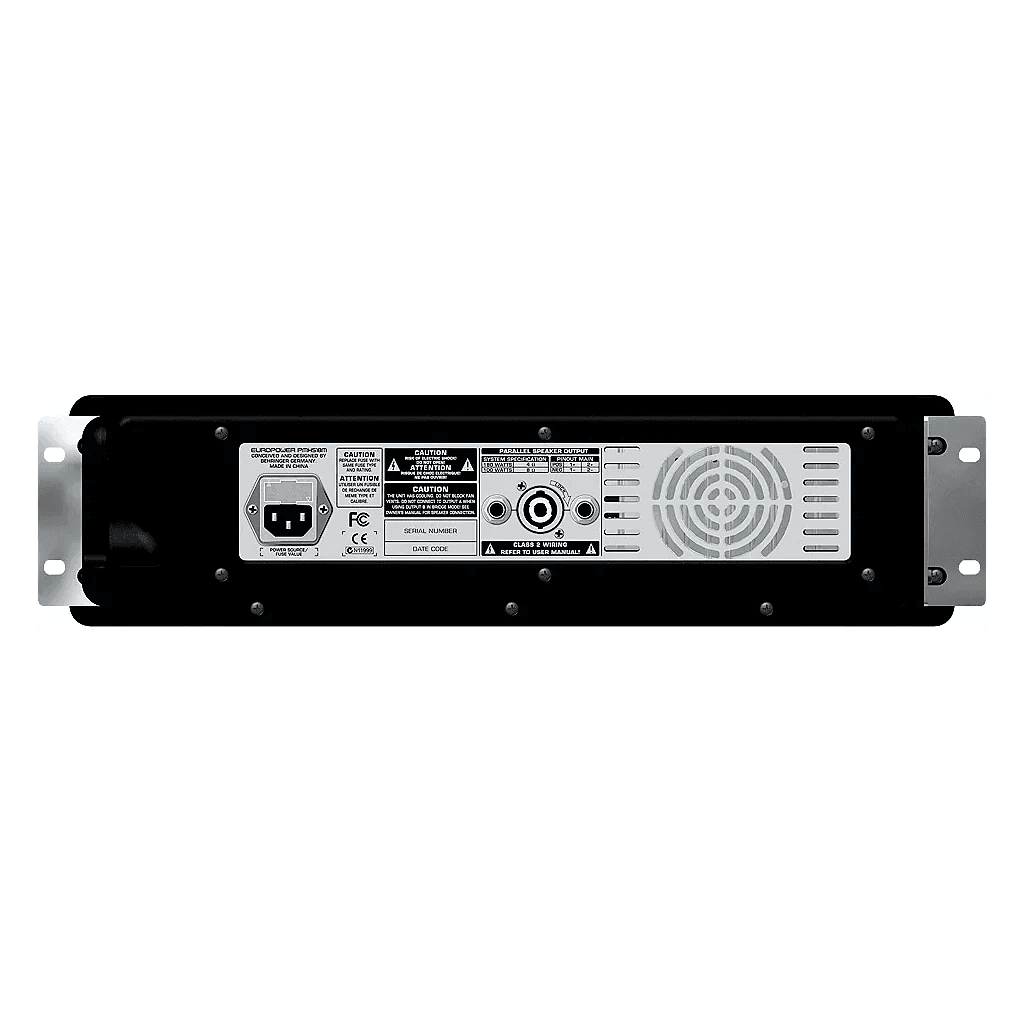 Behringer PMH518M Mixer Powered 5 CH (5 Mono) 1x180W RMS 4Ohms w/ FX and Equalizer