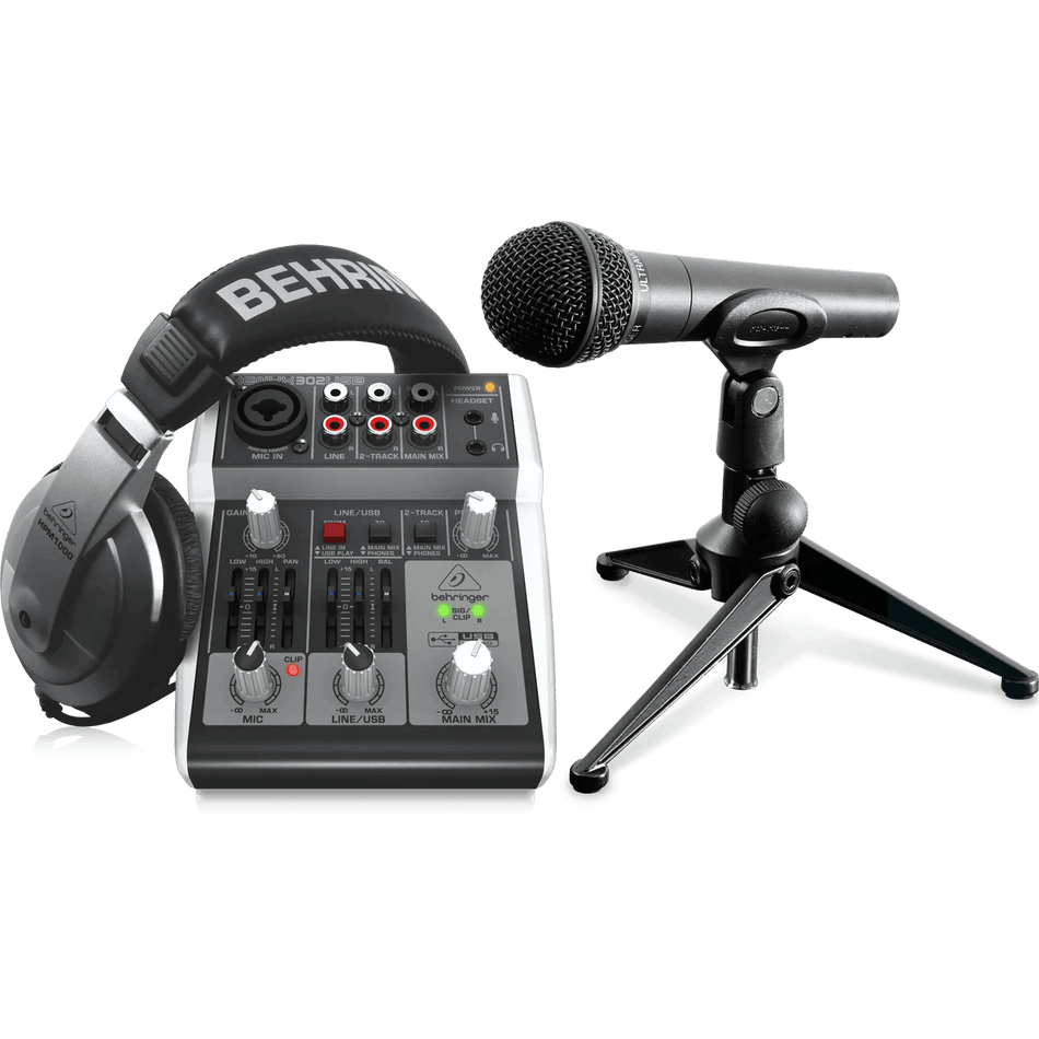 Behringer Podcastudio 2 USB Bundle