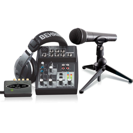 Behringer PODCASTUDIO USB Recording Package