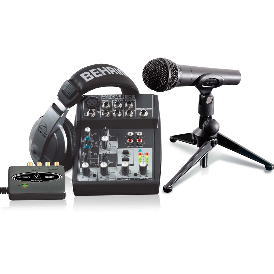 Behringer PODCASTUDIO USB Recording Package