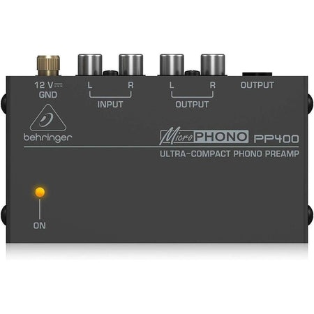 Behringer PP400 Phono Preamplifier convert Phono to Line
