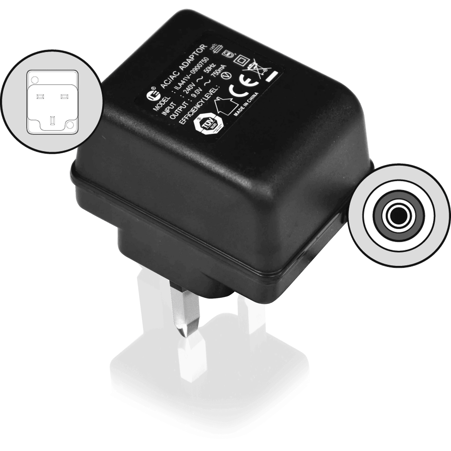 Behringer PSU11-UK 240V UK Replacement Power Supply for NOX101