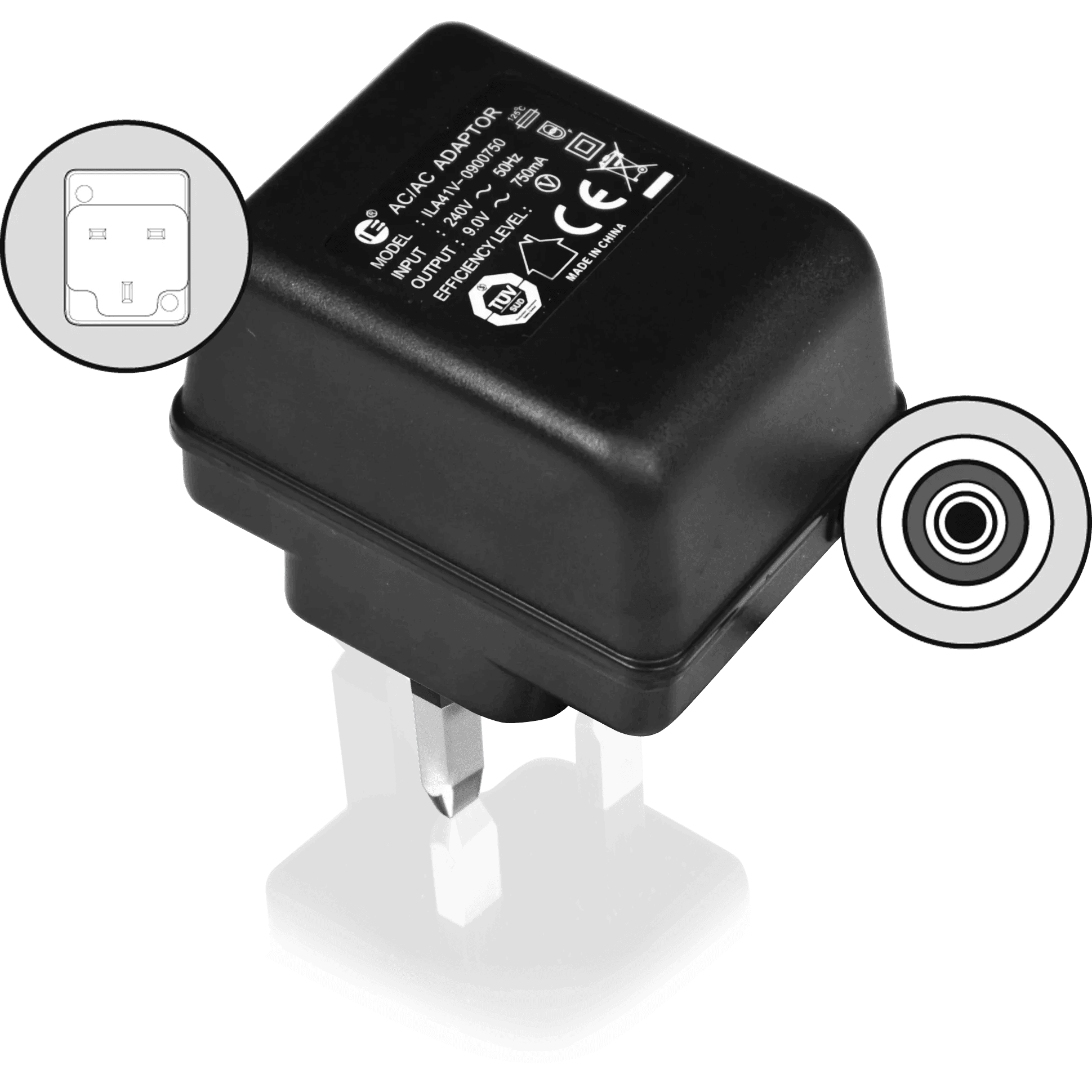 Behringer PSU11-UK 240V UK Replacement Power Supply for NOX101