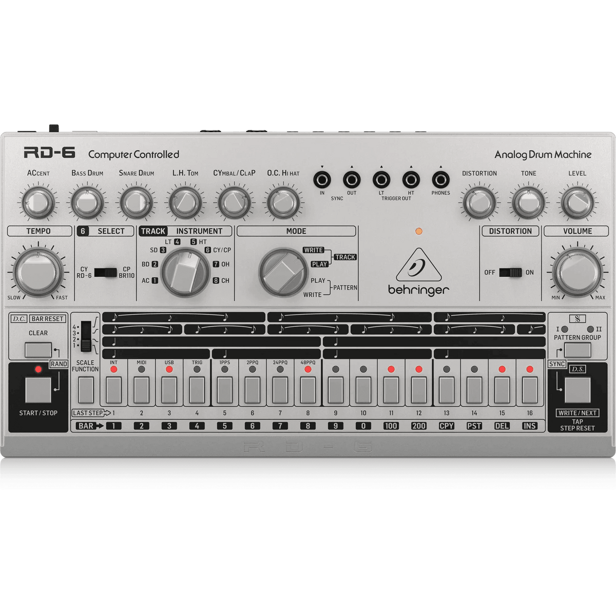 Behringer RD6SR Classic Analog Drum Machine