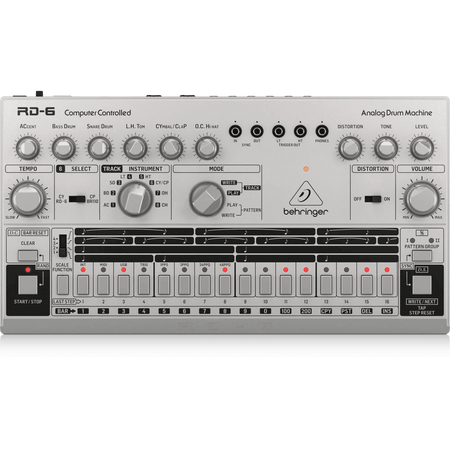 Behringer RD6SR Classic Analog Drum Machine