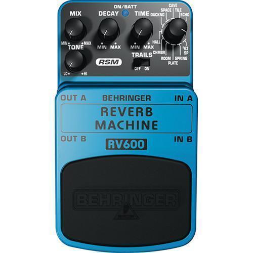 Behringer RV600 Guitar Effects Pedal Reverb Modeling