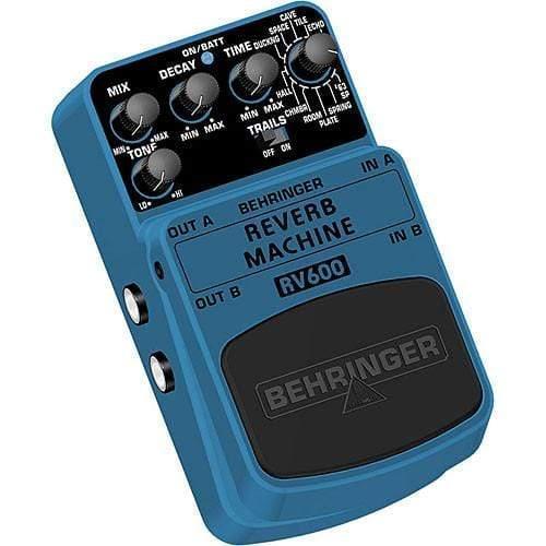 Behringer RV600 Guitar Effects Pedal Reverb Modeling