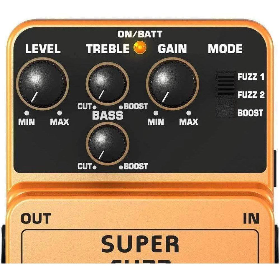 Behringer SF300 Guitar Effects Pedal 3-Mode Fuzz Distortion