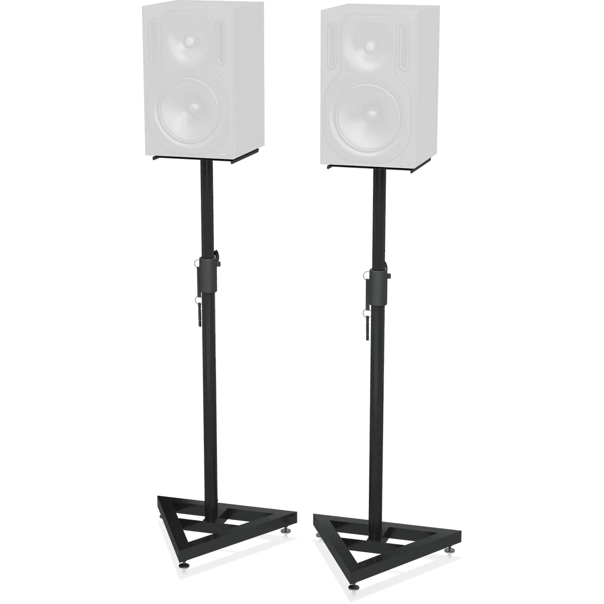 Behringer SM5002 Heavy-Duty Height-Adjustable Monitor Stand Set