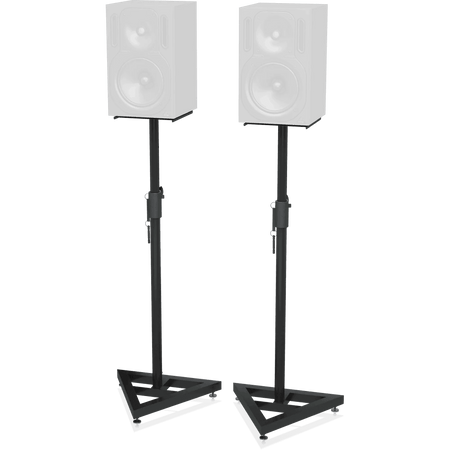 Behringer SM5002 Heavy-Duty Height-Adjustable Monitor Stand Set