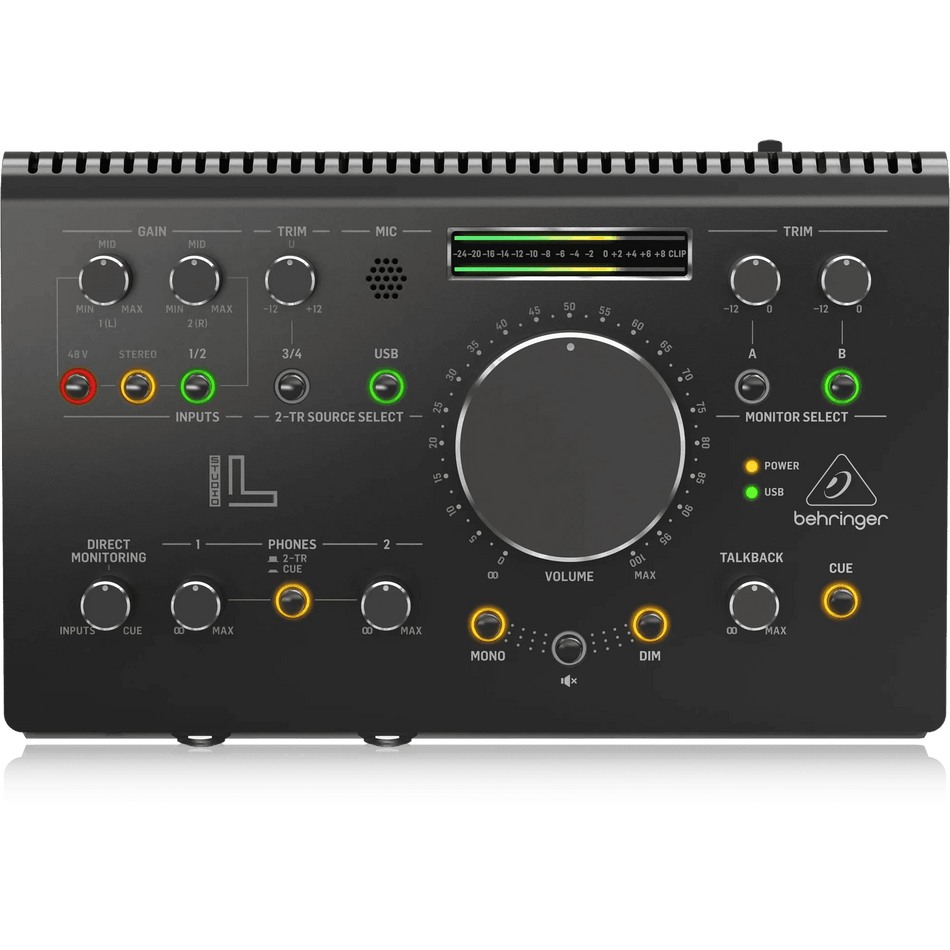 Behringer Studio L Audio Interface and VCA Stereo Tracking