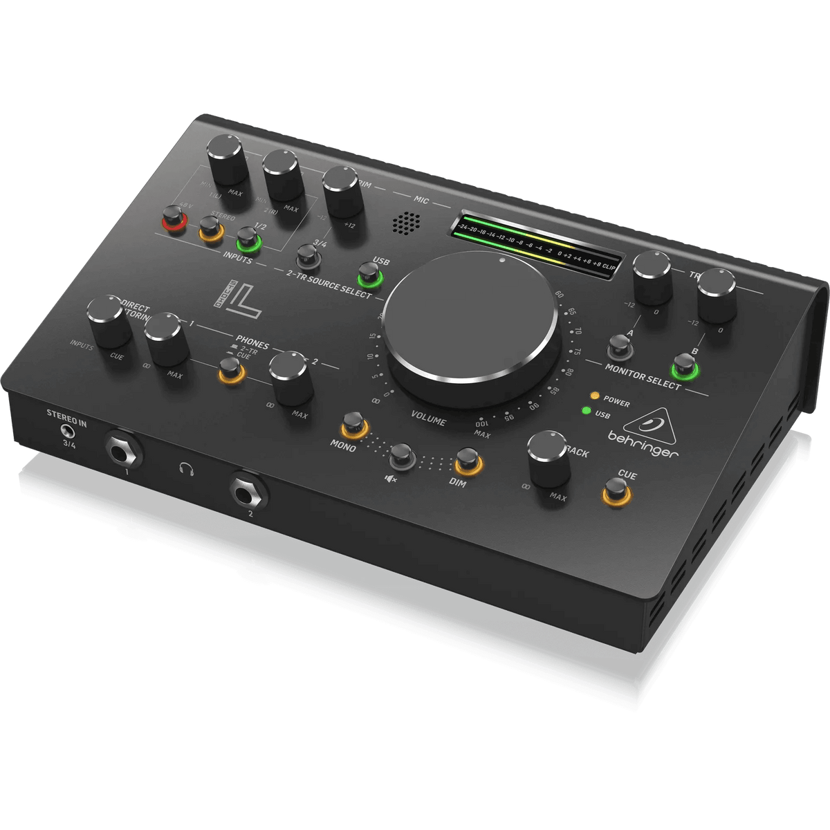 Behringer Studio L Audio Interface and VCA Stereo Tracking