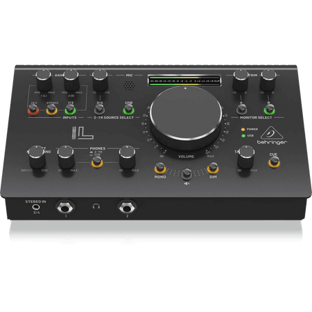 Behringer Studio L Audio Interface and VCA Stereo Tracking