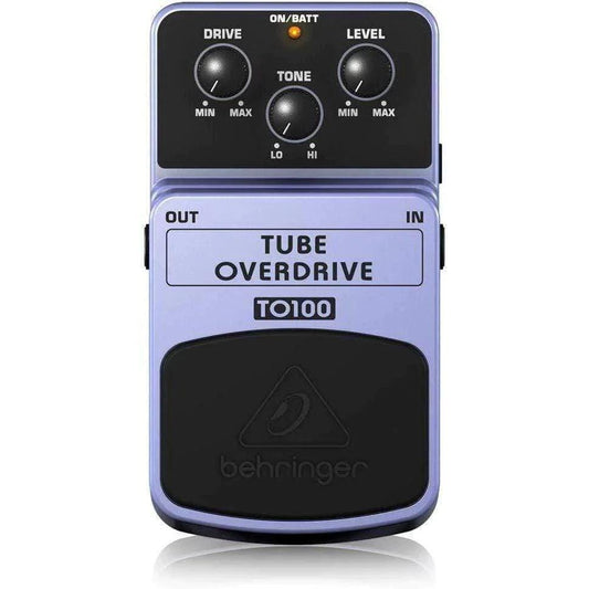 Behringer TO100 Tube Overdrive Guitar Effects Pedal