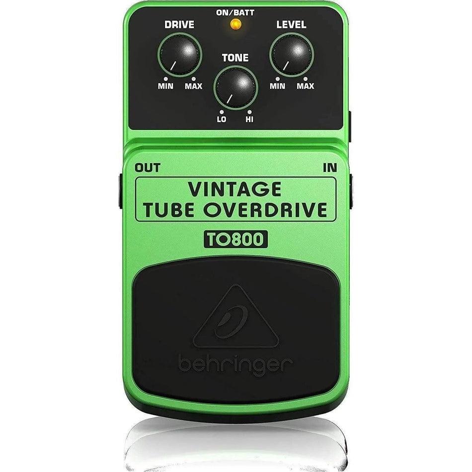 Behringer TO800 Guitar Effects Pedal Vintage Tube-Sound Overdrive