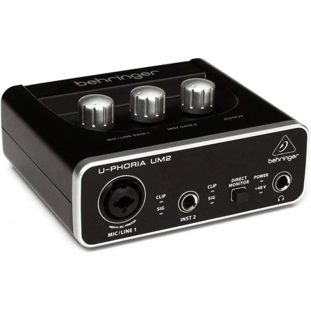Behringer U-Phoria Studio Recording/Podcasting Bundle