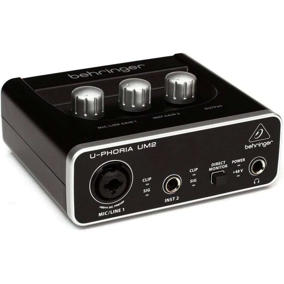 Behringer U-Phoria Studio Recording/Podcasting Bundle