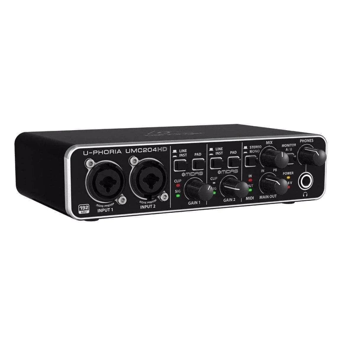 Behringer U-Phoria UMC204HD Audio Interface