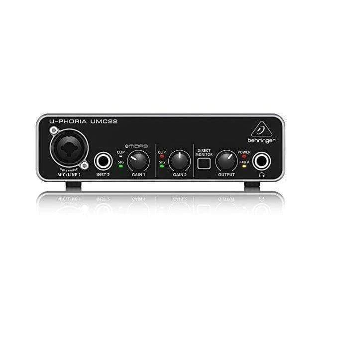 Behringer U-Phoria UMC22 Computer Audio Interface