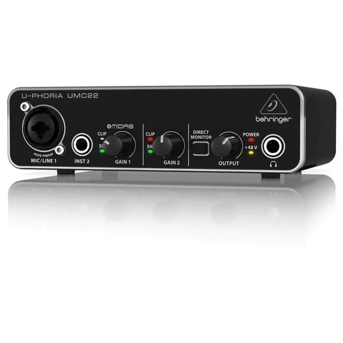 Behringer U-Phoria UMC22 Computer Audio Interface