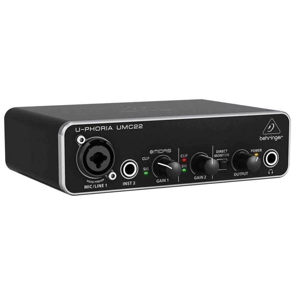 Behringer U-Phoria UMC22 Computer Audio Interface