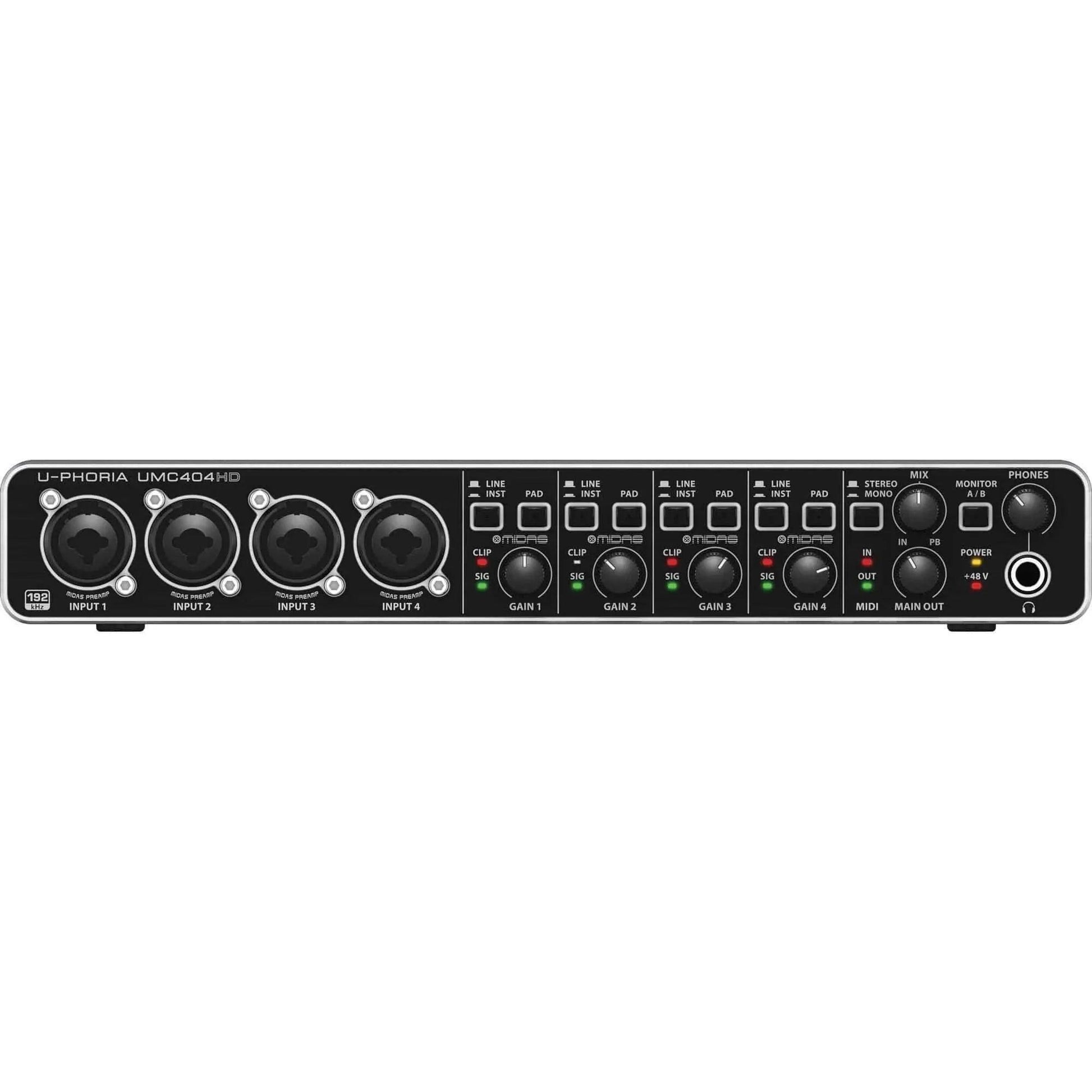 Behringer U-Phoria UMC404HD Audio Interface