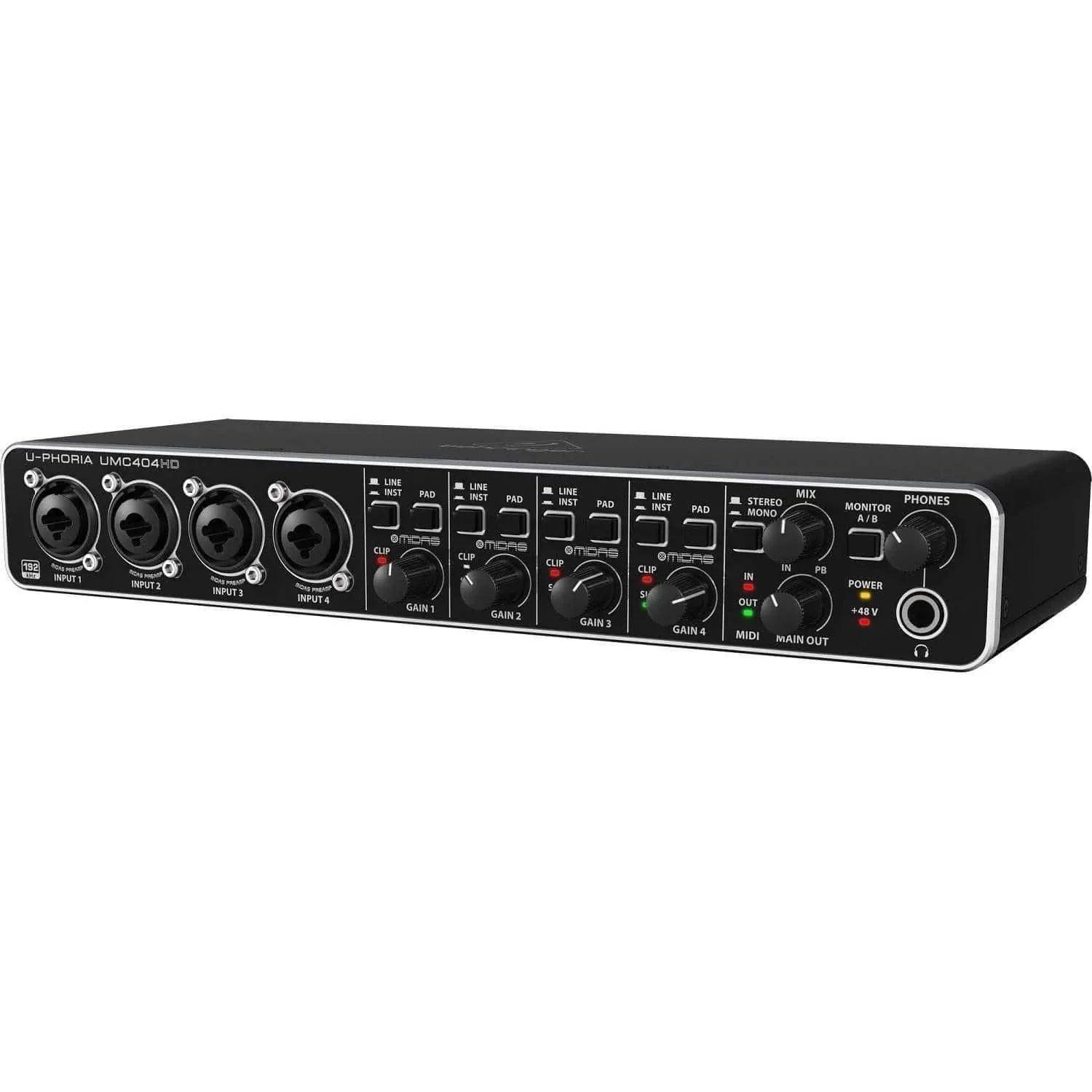 Behringer U-Phoria UMC404HD Audio Interface