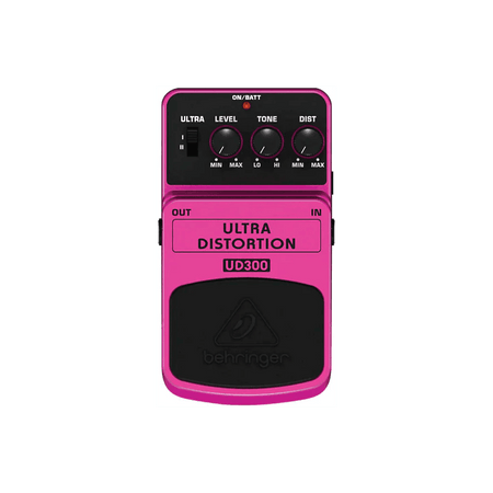 Behringer UD300 Guitar Effects Pedal 2-Mode Distortion
