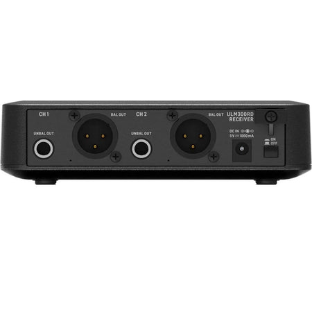 Behringer ULM302MIC Wireless Dual Handheld Microphone System