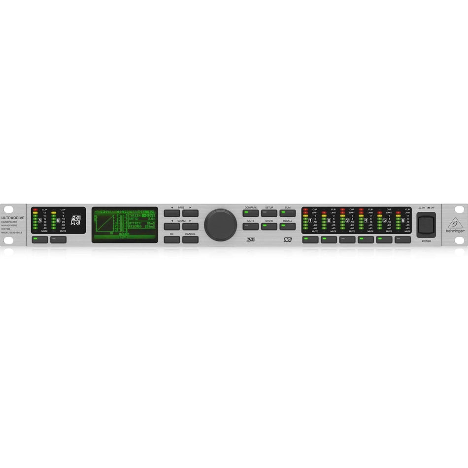 Behringer Ultradrive DCX2496LE Loudspeaker Signal Processor