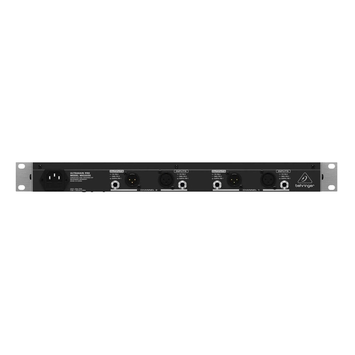 Behringer Ultragain Pro MIC2200 Vacuum Tube Mic/Line Preamplifier