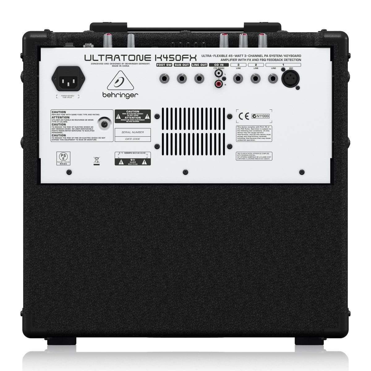 Behringer Ultratone K450FX Keyboard Amplifier