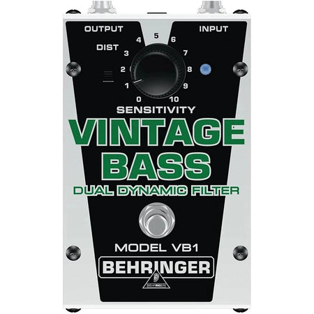 Behringer VB1 Vintage Bass Dual Dynamic Filter Pedal