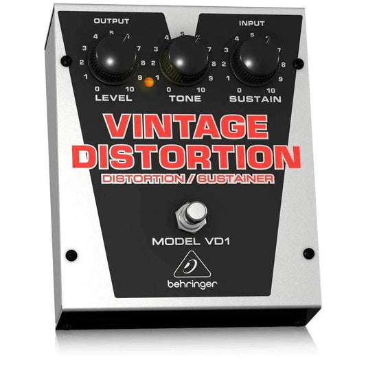 Behringer VD1 Vintage Distortion/Sustainer Pedal